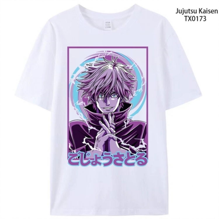 Jujutsu Kaisen Anime peripheral printed pure cotton T-shirt from S to 4XL