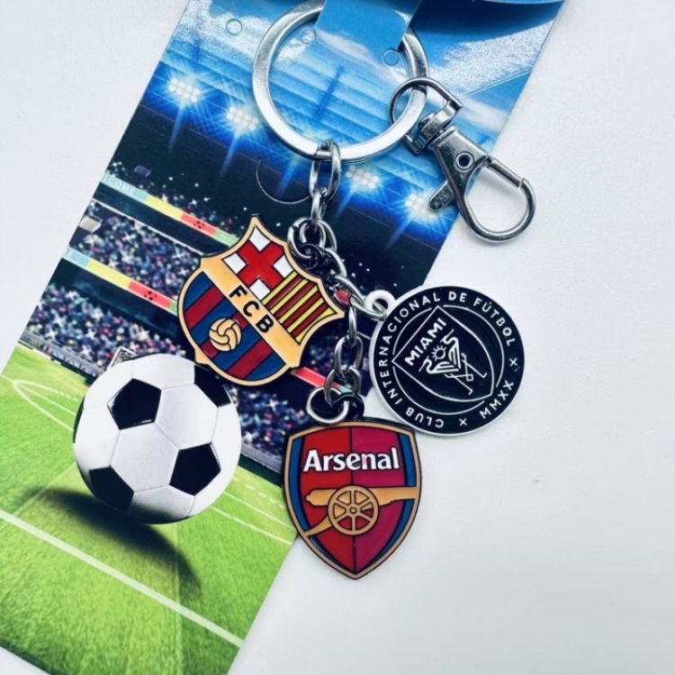 Team  Anime cartoon 3 pendant metal keychain backpack pendant