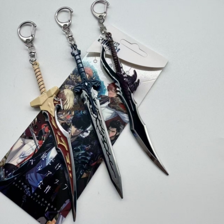 Solo Leveling:Arise Anime peripheral keychain 3-piece set
