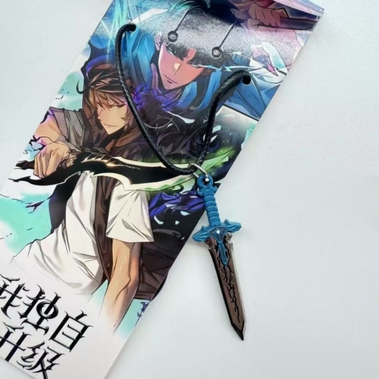 Solo Leveling:Arise Anime peripheral leather rope necklace pendant jewelry price for 5 pcs