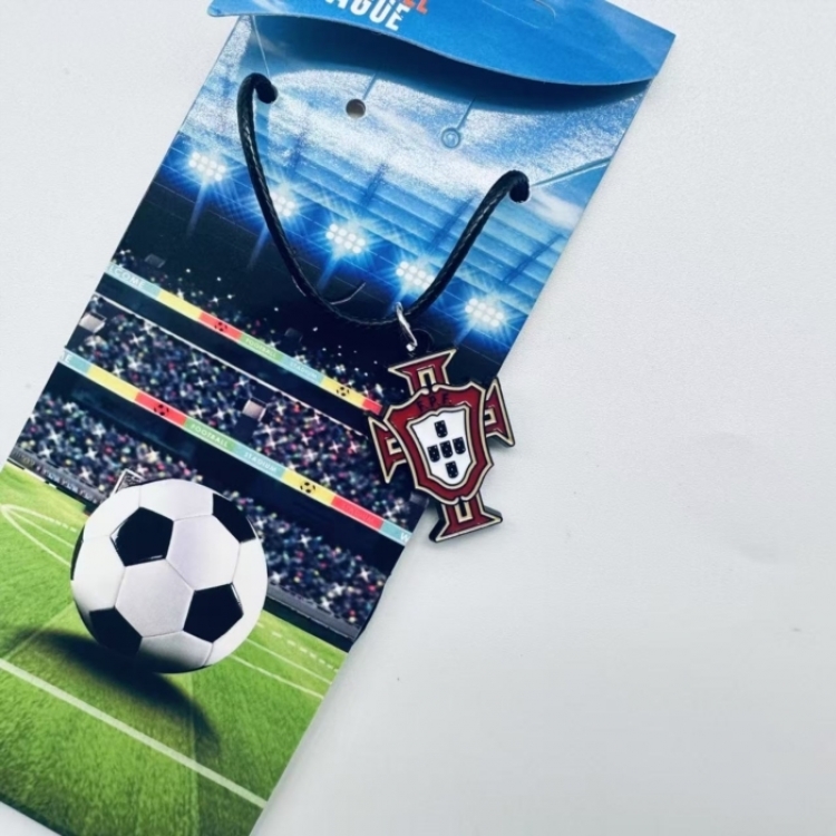 Team Anime peripheral leather rope necklace pendant jewelry price for 5 pcs