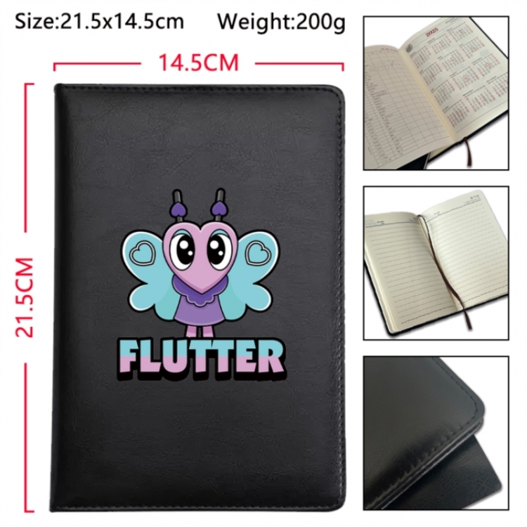 Dandy's World Anime Printed PU Car Thread Notebook Hard Cover 21.5x14.5cm