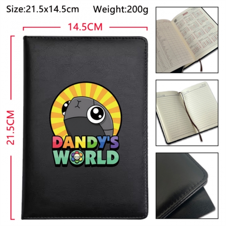 Dandy's World Anime Printed PU Car Thread Notebook Hard Cover 21.5x14.5cm