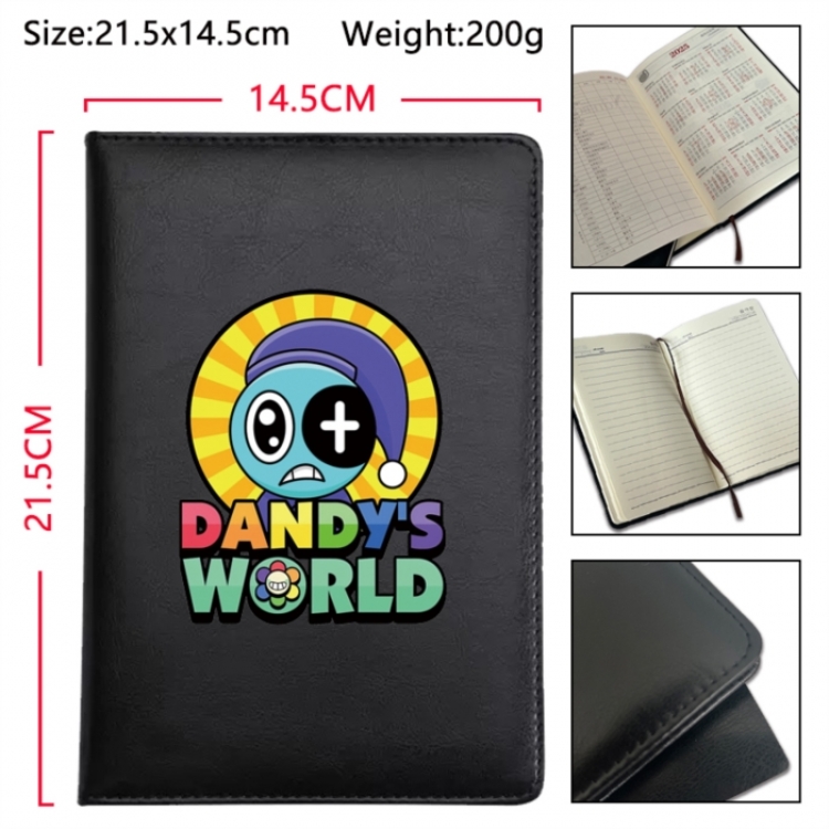 Dandy's World Anime Printed PU Car Thread Notebook Hard Cover 21.5x14.5cm