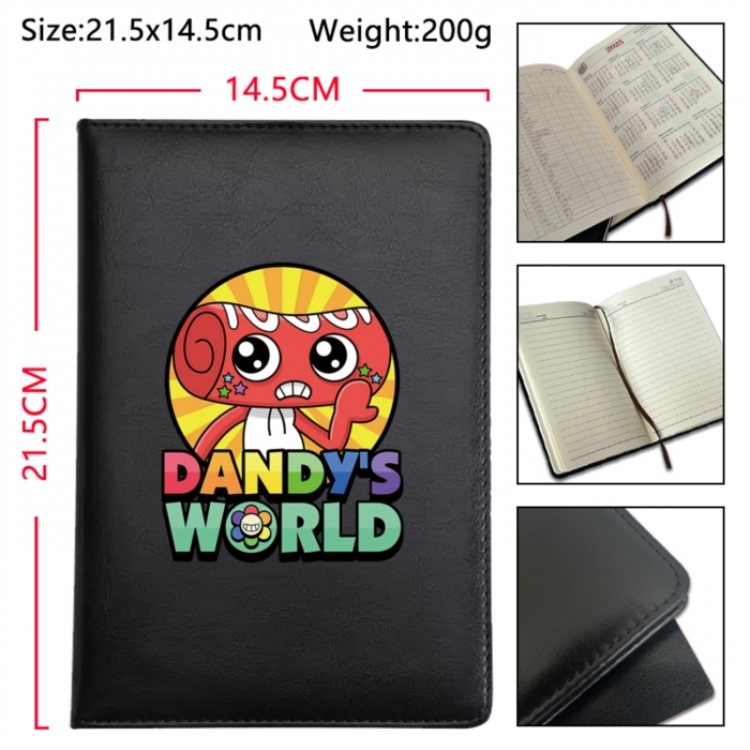 Dandy's World Anime Printed PU Car Thread Notebook Hard Cover 21.5x14.5cm