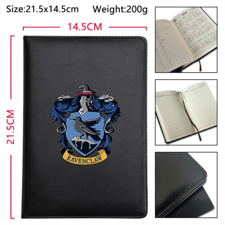 Harry Potter Anime Printed PU Car Thread Notebook Hard Cover 21.5x14.5cm