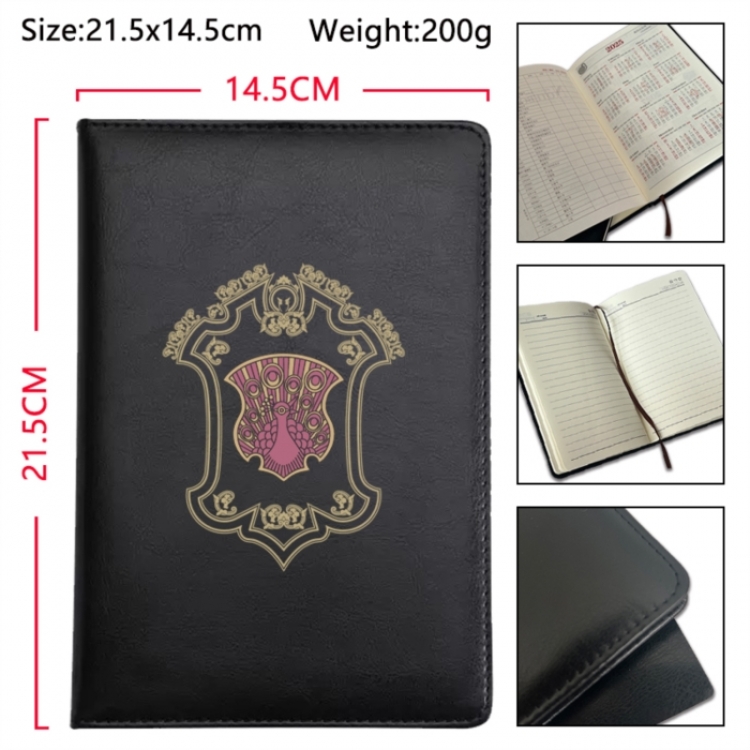 Black Clover Anime Printed PU Car Thread Notebook Hard Cover 21.5x14.5cm