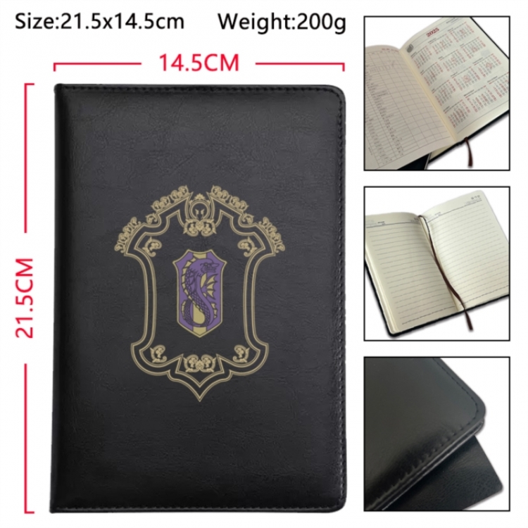Black Clover Anime Printed PU Car Thread Notebook Hard Cover 21.5x14.5cm