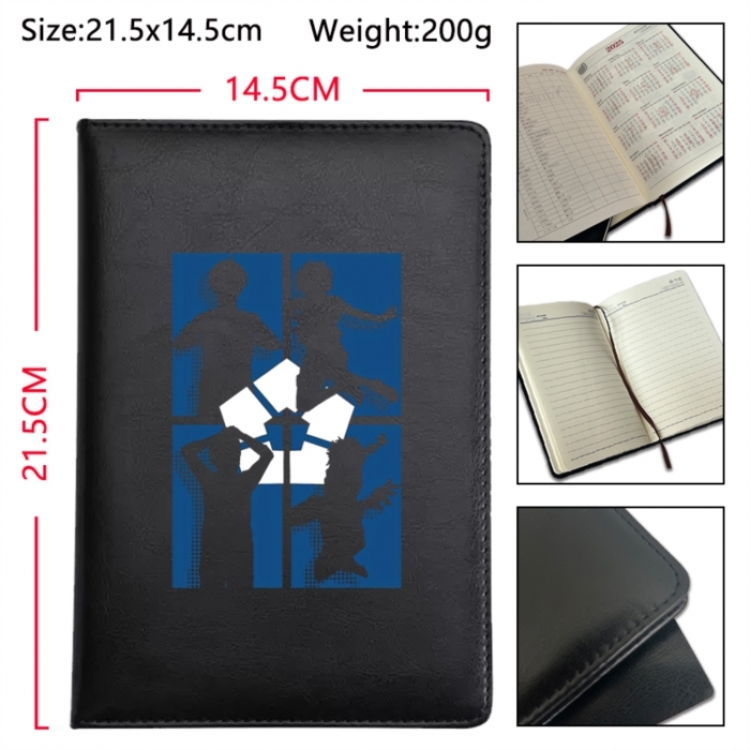 BLUE LOCK Anime Printed PU Car Thread Notebook Hard Cover 21.5x14.5cm