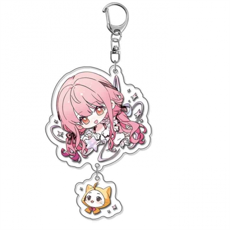 Infinite Warmth Anime acrylic Pendant Key Chain  price for 5 pcs 18536