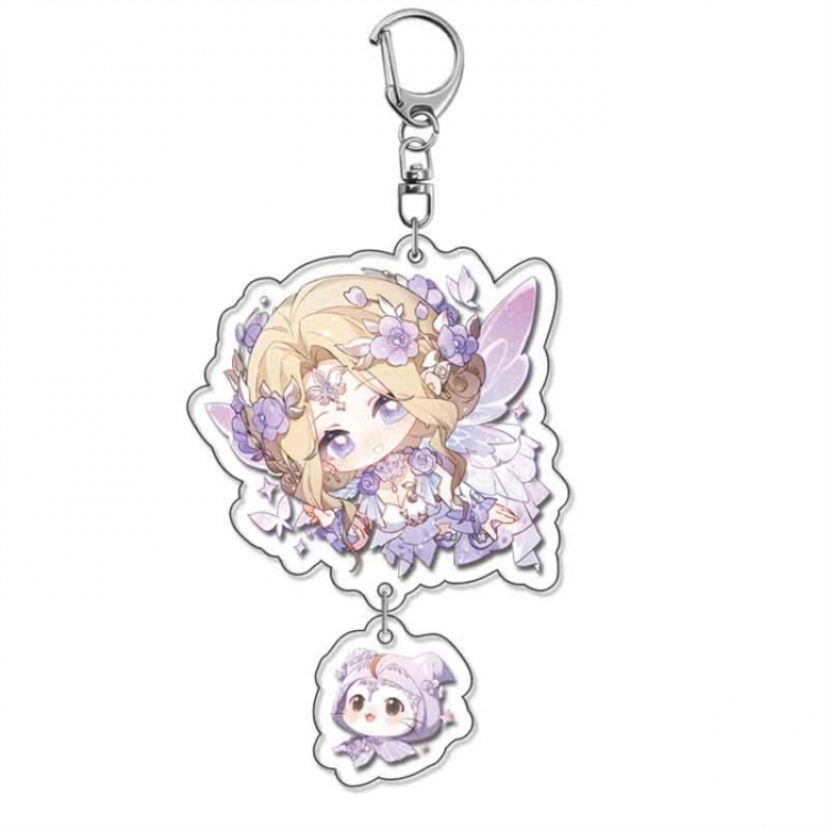 Infinite Warmth Anime acrylic Pendant Key Chain  price for 5 pcs 18539