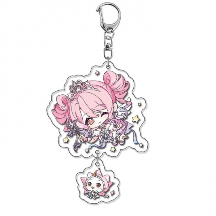 Infinite Warmth Anime acrylic Pendant Key Chain  price for 5 pcs 18537