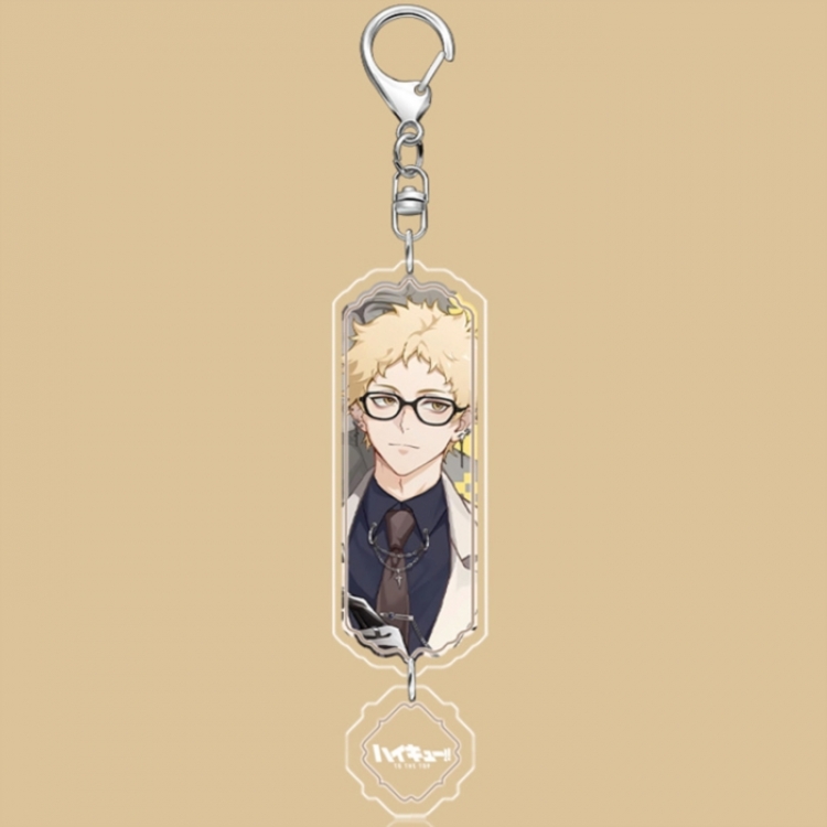 Haikyuu!! Anime acrylic Pendant Key Chain  price for 5 pcs 18545
