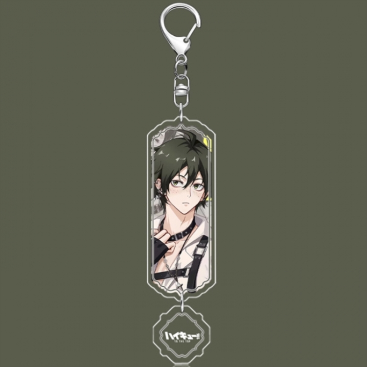 Haikyuu!! Anime acrylic Pendant Key Chain  price for 5 pcs 18547