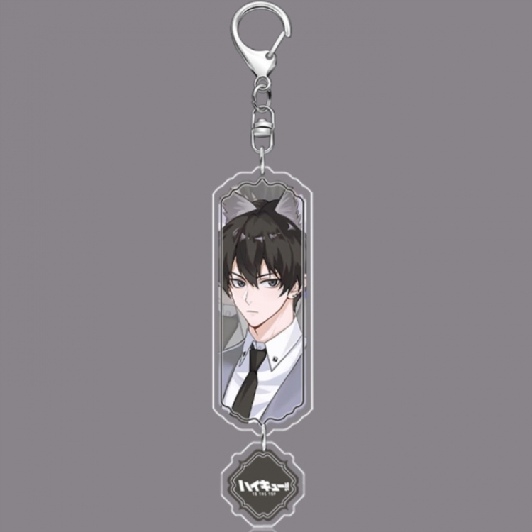Haikyuu!! Anime acrylic Pendant Key Chain  price for 5 pcs 18546