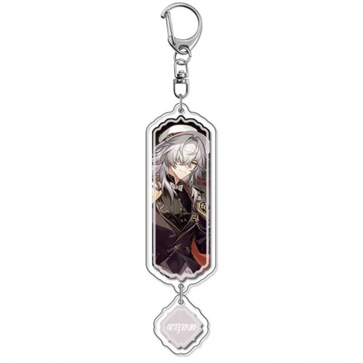 Honkai: Star Rail Anime acrylic Pendant Key Chain  price for 5 pcs 18564