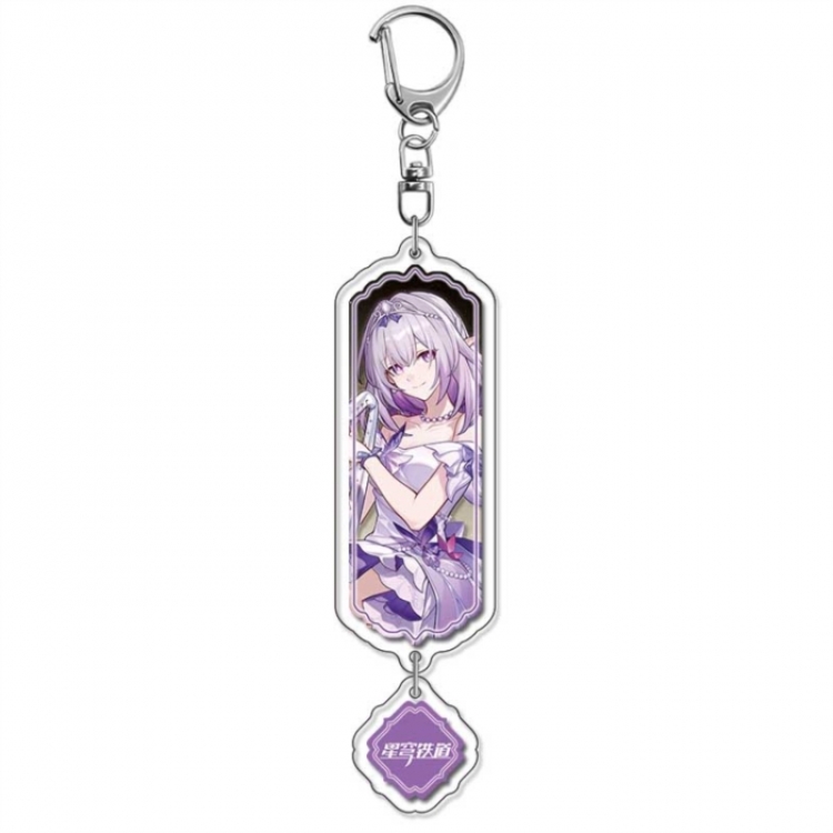 Honkai: Star Rail Anime acrylic Pendant Key Chain  price for 5 pcs 18560
