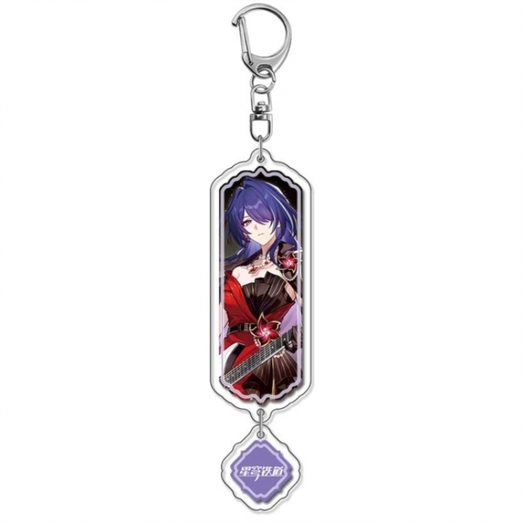 Honkai: Star Rail Anime acrylic Pendant Key Chain  price for 5 pcs 18561