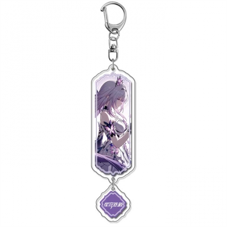 Honkai: Star Rail Anime acrylic Pendant Key Chain  price for 5 pcs 18566
