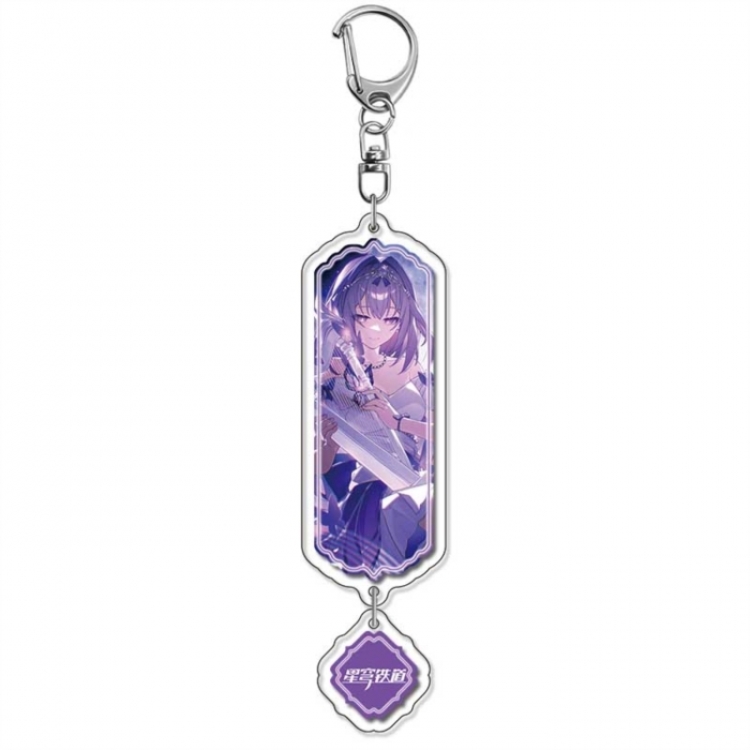 Honkai: Star Rail Anime acrylic Pendant Key Chain  price for 5 pcs 18569
