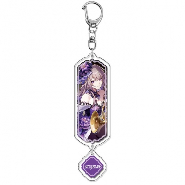 Honkai: Star Rail Anime acrylic Pendant Key Chain  price for 5 pcs 18559