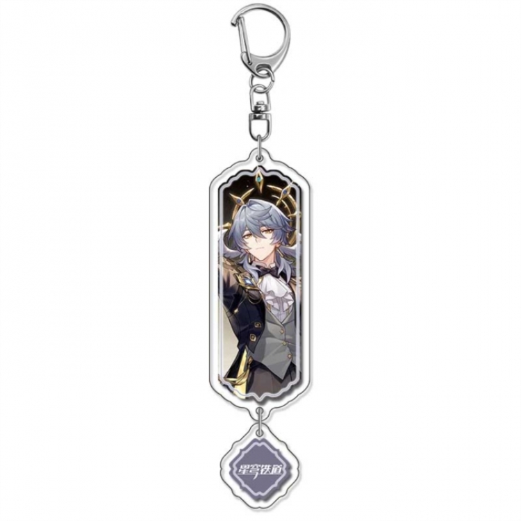 Honkai: Star Rail Anime acrylic Pendant Key Chain  price for 5 pcs 18563
