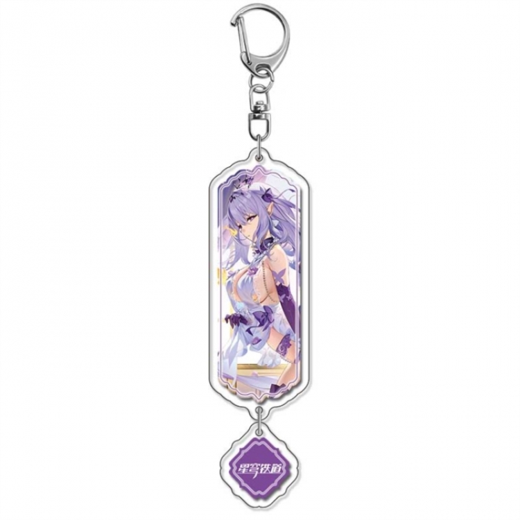 Honkai: Star Rail Anime acrylic Pendant Key Chain  price for 5 pcs 18571