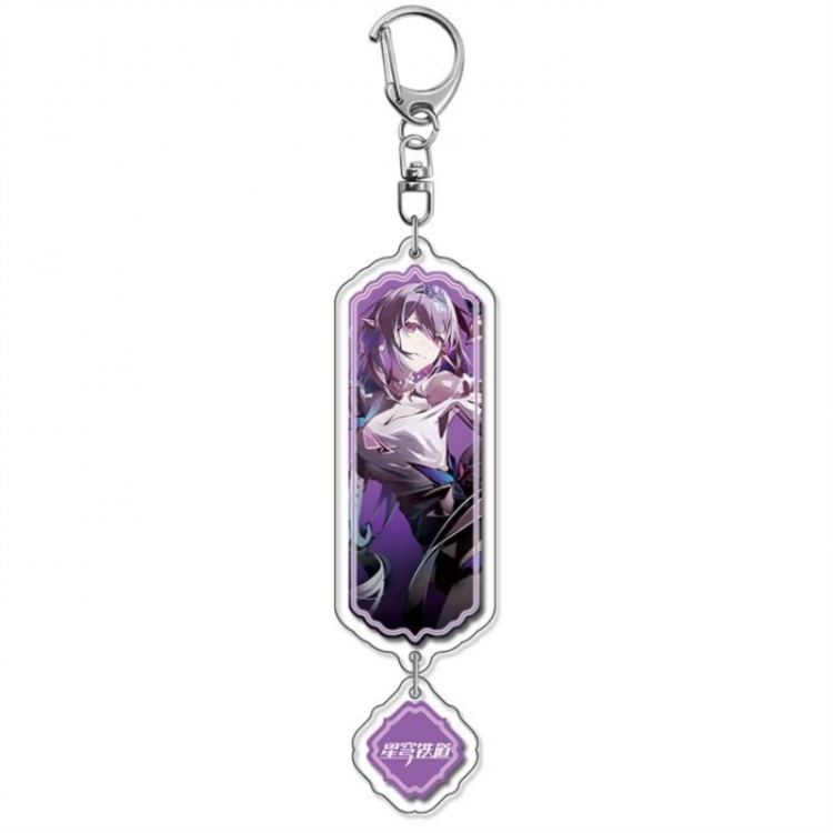 Honkai: Star Rail Anime acrylic Pendant Key Chain  price for 5 pcs 18572