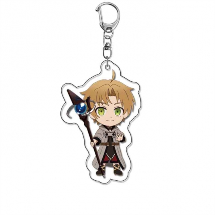 Jobless Reincarnat Anime Acrylic Keychain Charm price for 5 pcs 18551