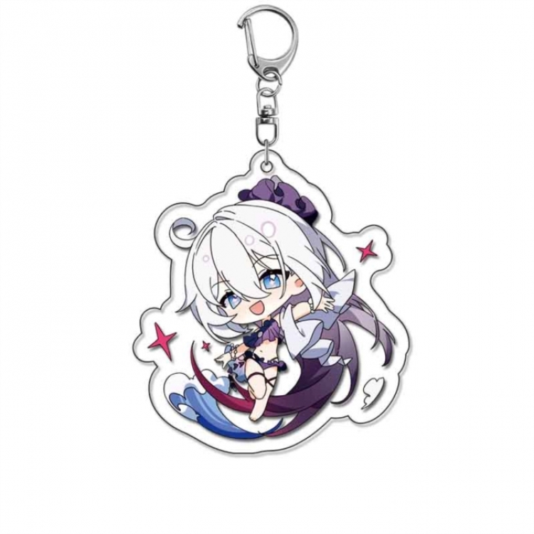 Honkai: Star Rail Anime Acrylic Keychain Charm price for 5 pcs 18575