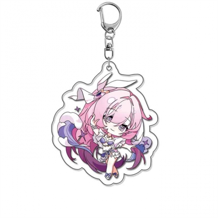 Honkai: Star Rail Anime Acrylic Keychain Charm price for 5 pcs 18578