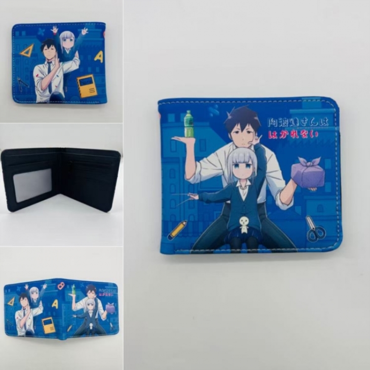 Aharen-san wa Hakarenai Full color Two fold short card case wallet 11X9.5CM
