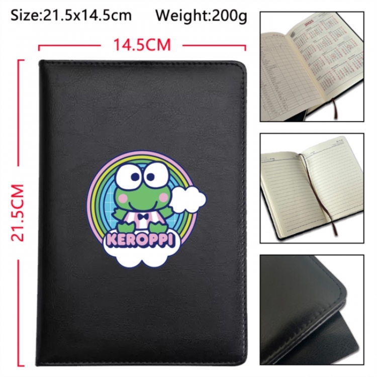 sanrio Anime Printed PU Car Thread Notebook Hard Cover 21.5x14.5cm