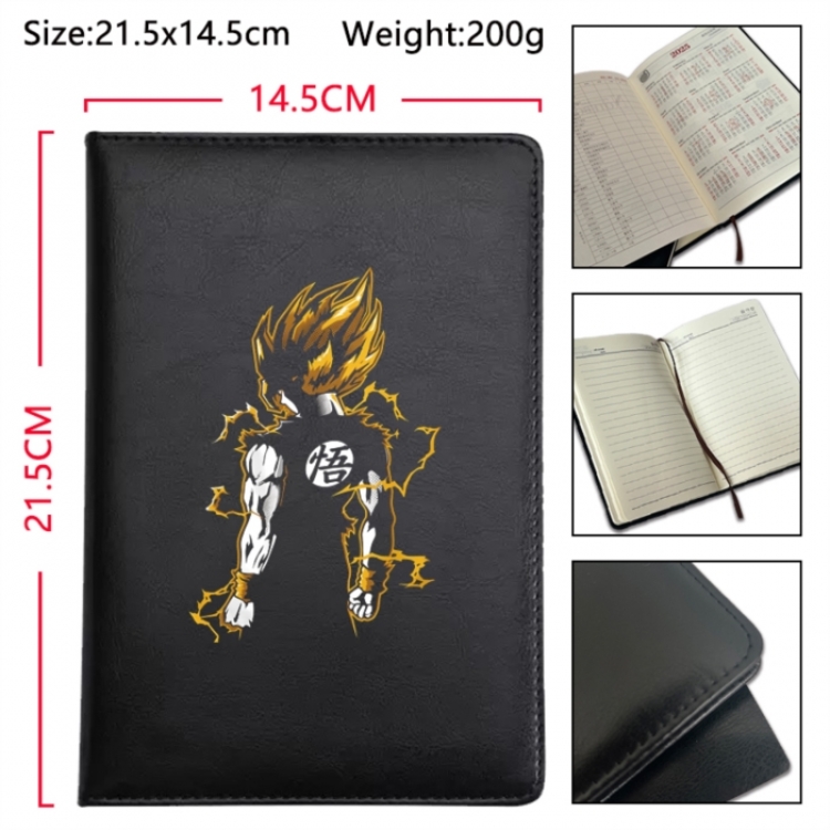 DRAGON BALL Anime Printed PU Car Thread Notebook Hard Cover 21.5x14.5cm