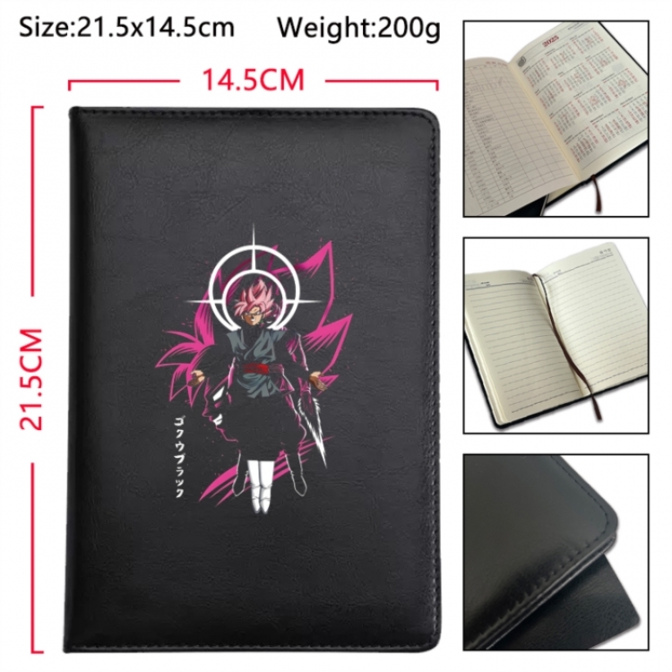 DRAGON BALL Anime Printed PU Car Thread Notebook Hard Cover 21.5x14.5cm