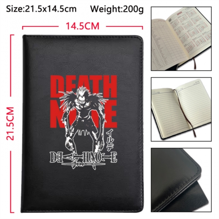Death note Anime Printed PU Car Thread Notebook Hard Cover 21.5x14.5cm