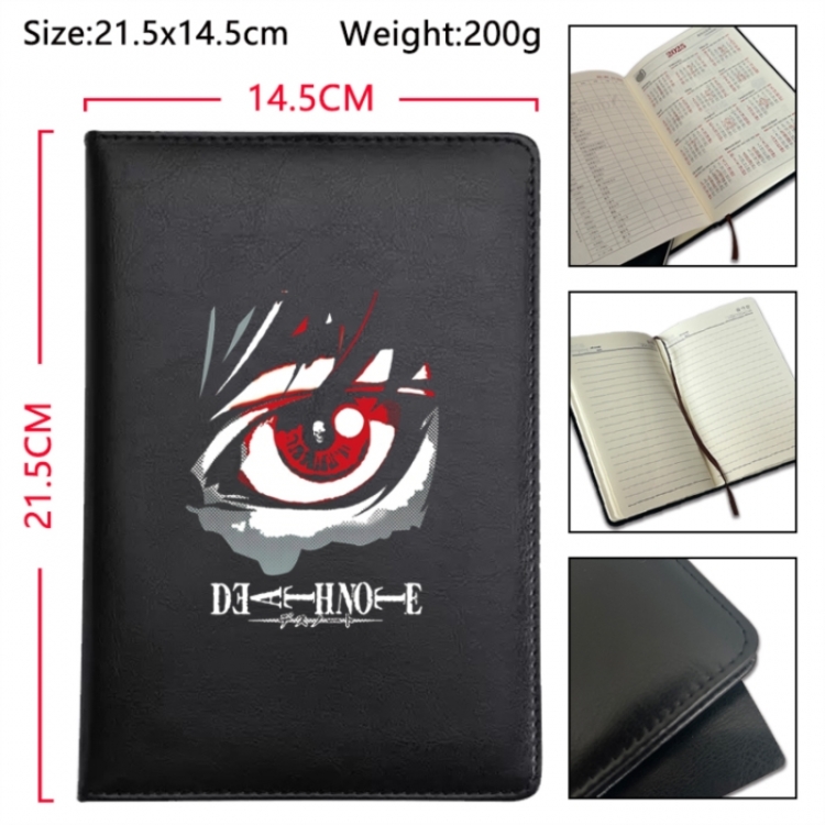 Death note Anime Printed PU Car Thread Notebook Hard Cover 21.5x14.5cm