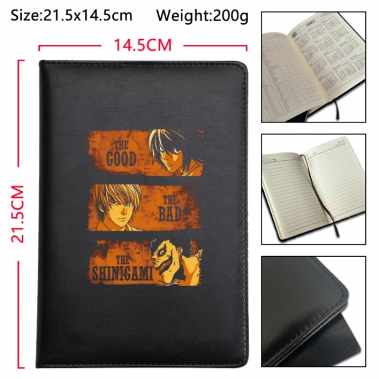 Death note Anime Printed PU Car Thread Notebook Hard Cover 21.5x14.5cm