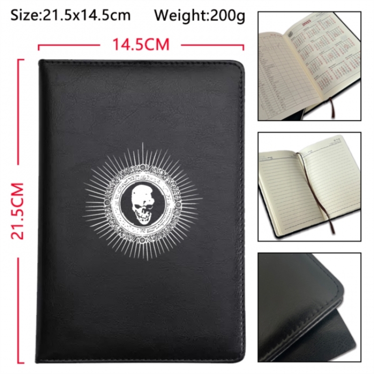 Death note Anime Printed PU Car Thread Notebook Hard Cover 21.5x14.5cm