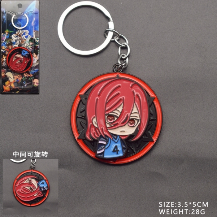 Haikyuu!! Anime peripheral rotatable keychain