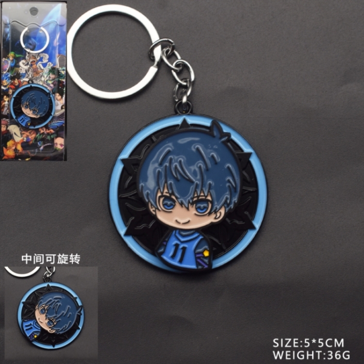 Haikyuu!! Anime peripheral rotatable keychain