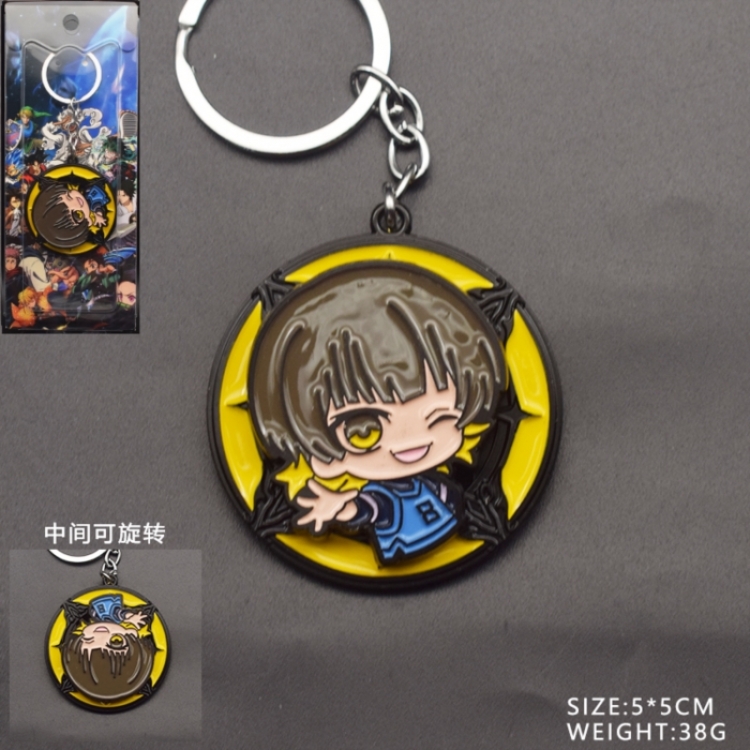 Haikyuu!! Anime peripheral rotatable keychain price for 5 pcs