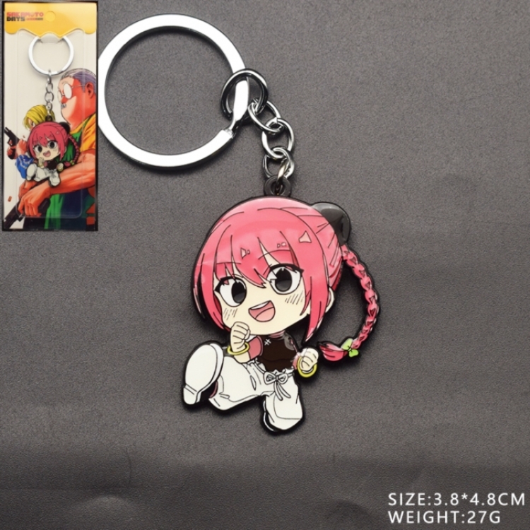 Treasure Island Anime peripheral metal keychain pendant