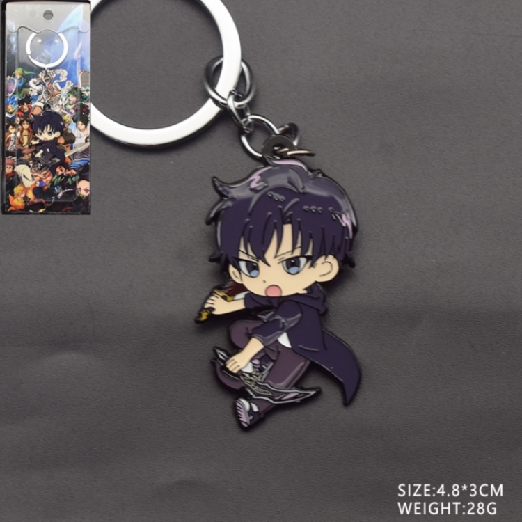Solo Leveling:Arise Anime peripheral metal keychain pendant