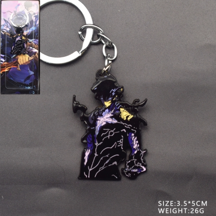 Solo Leveling:Arise Anime peripheral metal keychain pendant