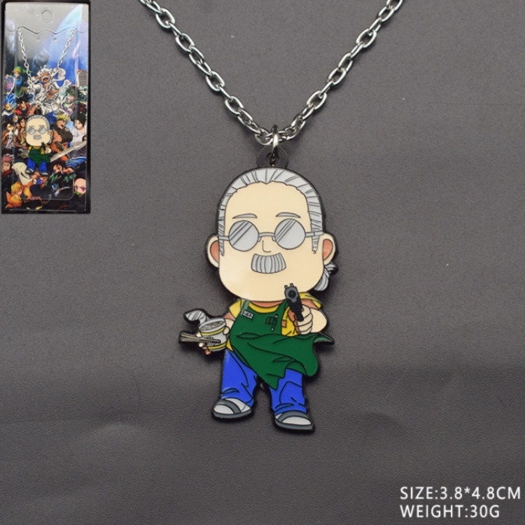 SAKAMOTO DAYS Anime cartoon metal necklace pendant ornament