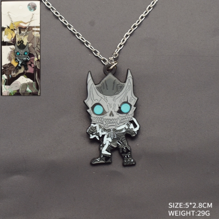 KAIJU NUMBER EIGHT Anime cartoon metal necklace pendant ornament