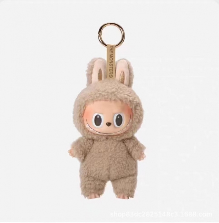 LABUBU 1st generation Standing posture vinyl plush blind box doll keychain