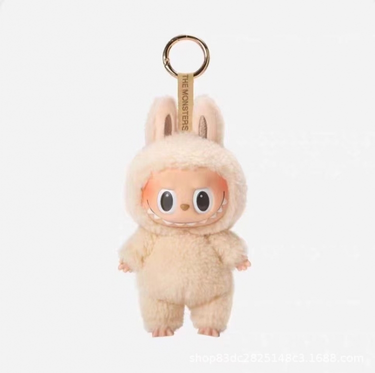 LABUBU 1st generation Standing posture vinyl plush blind box doll keychain