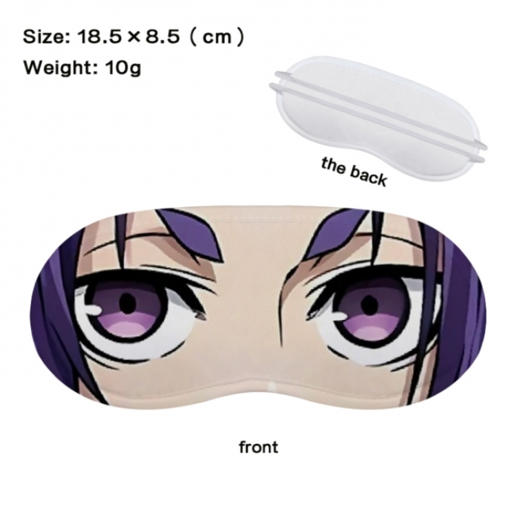 BLUE LOCK Anime full-color printed nap sleep blackout eye mask 18.5X8.5cm price for 5 pcs